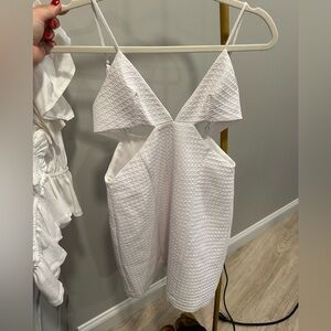 Zara cut out mini dress